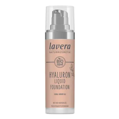 lavera Lehký tekutý make-up s kyselinou hyaluronovou 02 Cool Ivory 30 ml