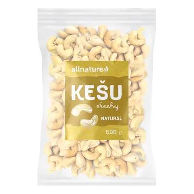 Allnature Kešu jádra, 500 g