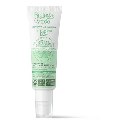 Bottega Verde EXTRAKTY PRO KRÁSU Vitamín B3+ - Krém proti nedokonalostem, 50ml