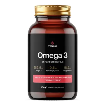 TRIME Omega 3 - Enhanced BioPlus, 180 kapslí