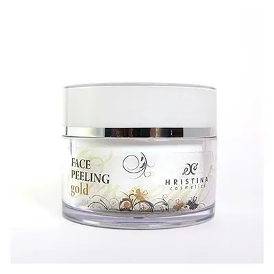 Hristina Přírodní obličejový peeling zlato, 100 ml