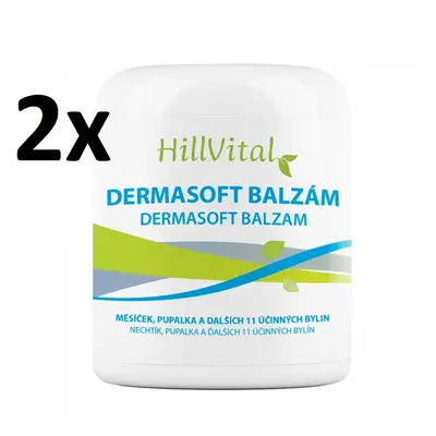 HillVital Dermasoft balzám, na kožní problémy, 2x250 ml