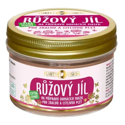 PURITY VISION Růžový jíl 175 g