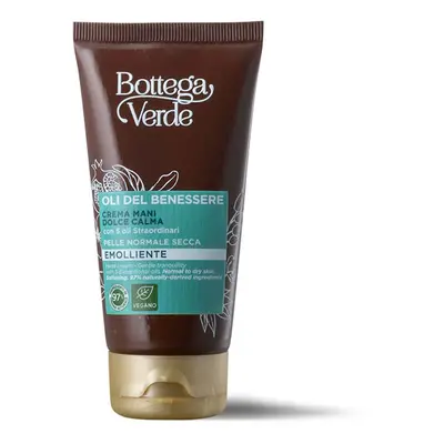 Bottega Verde WELLNESS OLEJE Krém na ruce - zklidňující, zvláčňující, 75 ml