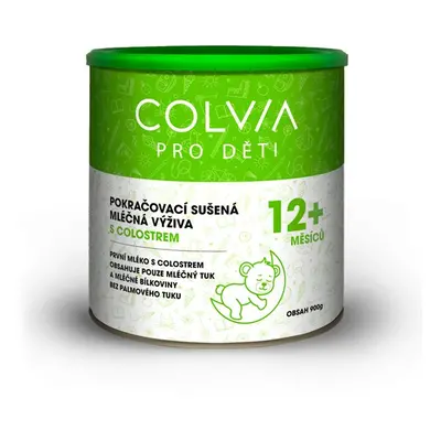 COLVIA Pokračovací batolecí mléko s colostrem pro věk 12+ měsíců, 900 g