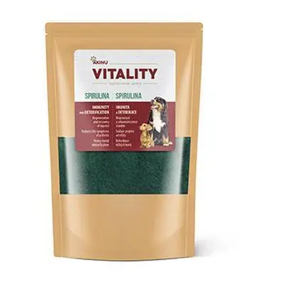 Akinu VITALITY Spirulina doplněk stravy pro psy 250 g