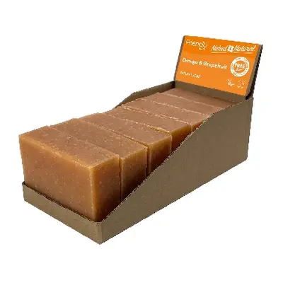 Friendly Soap přírodní mýdlo pomeranč a grep, 7 ks zero waste balení