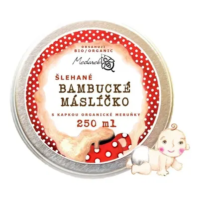 Medarek Bio šlehané bambucké máslíčko s kapkou meruňky Hmotnost: 250g