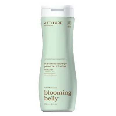 Přírodní tělové mýdlo ATTITUDE Blooming Belly nejen pro těhotné s arganem 473 ml