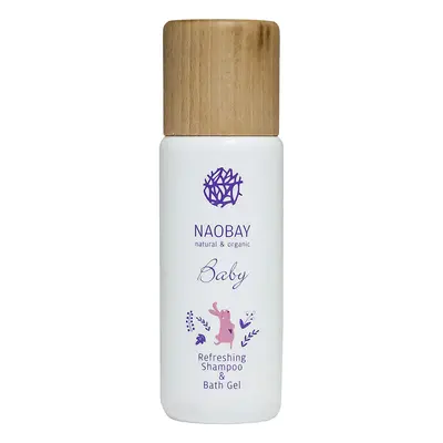 NAOBAY Baby dětský jemný šampon a mycí gel, 200 ml