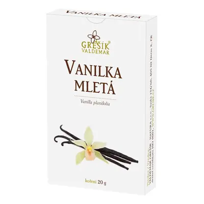 Valdemar Grešík - Natura s.r.o. Grešík Vanilka mletá 20 g