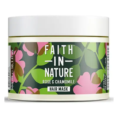 Faith in Nature vlasová maska růže a heřmánek, 300ml