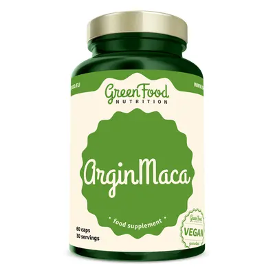 GreenFood Nutrition ArginMaca 60 kapslí