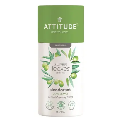 Přírodní tuhý deodorant ATTITUDE Super leaves - olivové listy 85 g