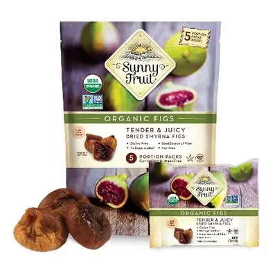 SUNNY FRUIT Bio fíky sušené na slunci Balení: Multipack 5x50g