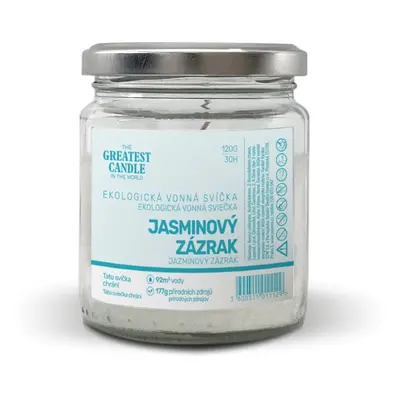 The Greatest Candle in the World The Greatest Candle Zero-waste svíčka ve skle - jasmínový zázra