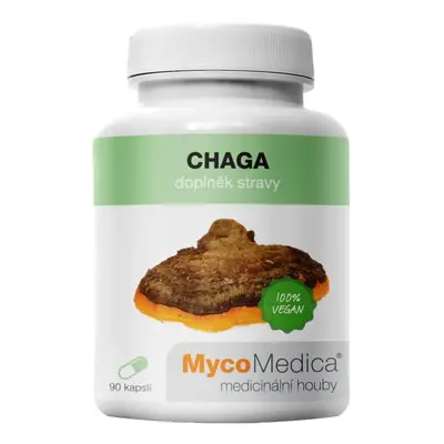 MycoMedica Chaga v optimální koncentraci, 90 rostlinných kapslí