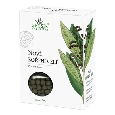 Valdemar Grešík - Natura s.r.o. Nové koření celé 30 g GREŠÍK Dobré koření