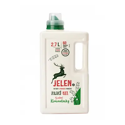 Jelen Prací gel s vůní konvalinky, 2,7l