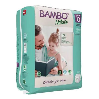 ABENA Bambo Nature 6 XXL od 16kg (20ks)