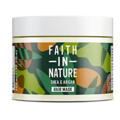 Faith in Nature vlasová maska Argan a bambucké máslo, 300ml