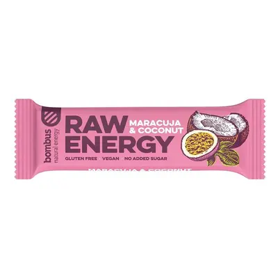 Bombus Raw Energy- maracuja a kokos, 50 g