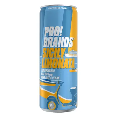 PROBRANDS BCAA Drink SICILY LIMONATA bez kofeinu-citron, 250ml