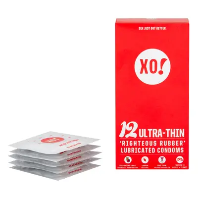 XO Kondom z přírodního latexu Ultra thin 12 ks