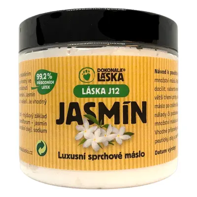 Dokonalá láska Jasmín -přírodní sprchové máslo, 200 ml