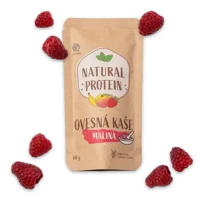 Natural Protein Proteinová ovesná kaše- Malina Hmotnost: 60 g