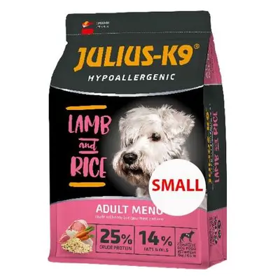 JULIUS K-9 HighPremium ADULT SMALL Hypoallergenic LAMB&Rice