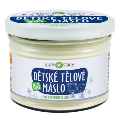 PURITY VISION Bio Dětské tělové máslo 350 ml