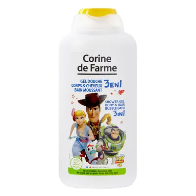 Corine de Farme 3v1 Sprchový gel, šampon a pěna do koupele - Příběh hraček Disney, 500ml