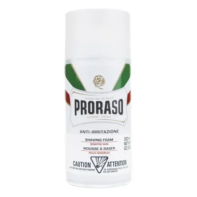 Proraso Pěna na holení pro citlivou pokožku - zelený čaj, 300ml