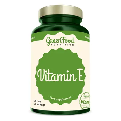 GreenFood Nutrition GreenFood Vitamín E, 120 ks