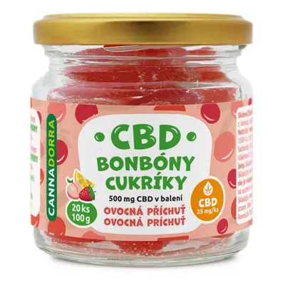 Cannadorra CBD bonbóny, 20ks