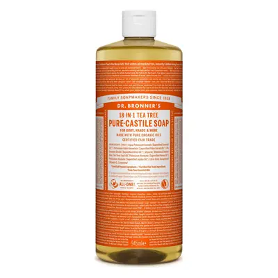 Dr. Bronner's Tekuté universální mýdlo ALL-ONE!, Teatree 945 ml