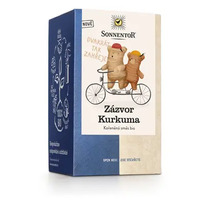 Sonnentor Zázvor Kurkuma bio 32,4 g, porc. dvoukomorový