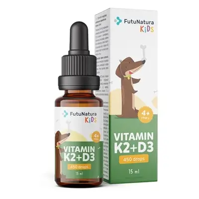 FutuNatura Kids Vitamín K2+D3 v kapkách, 15ml