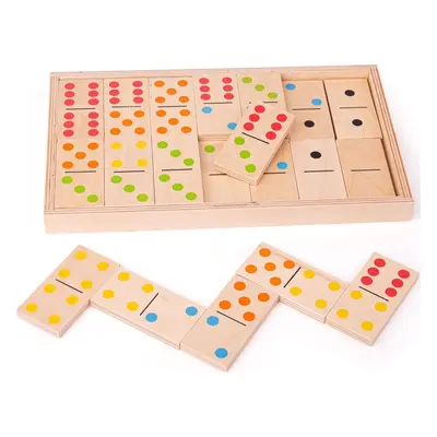 Bigjigs Toys Velké dřevěné domino