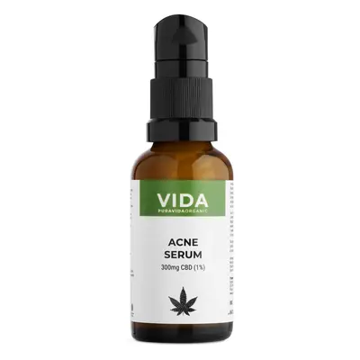 Pura Vida Organic CBD Sérum na akné, 300 mg 30 ml