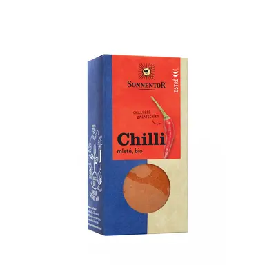 Sonnentor Chilli bio, mleté 40g