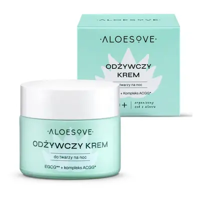 Aloesove Green Výživný noční krém na obličej, 50 ml