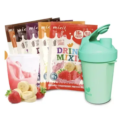 Mixit Degustační proteinový Drink Mixit & Shaker mintový