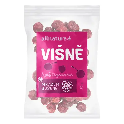 Allnature Višeň sušená mrazem celá, 15 g