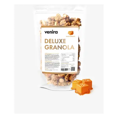 VENIRA deluxe granola, slaný karamel, 350 g