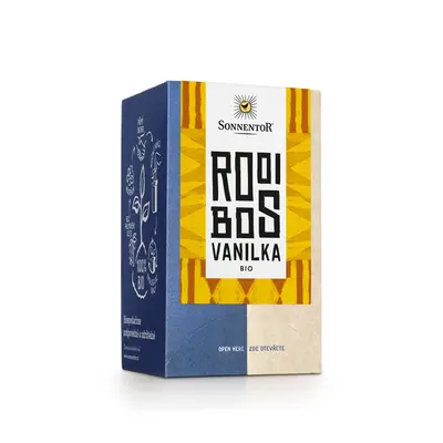 Sonnentor Rooibos Vanilka bio 21,6 g porc. dvoukomorový