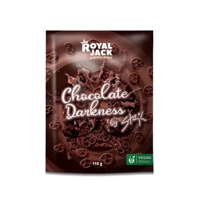 Royal Jack - Chocolate darkness by Stejk, preclíky v hořké čokoládě, 110g