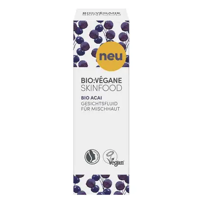 BIO:VÉGANE Organické pleťové fluid Acai, 30 ml