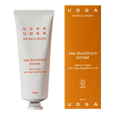 UOGA UOGA Intenzivní vyživující krém na ruce Sea Buckthorn Sorbet s rakytníkem, 40 ml